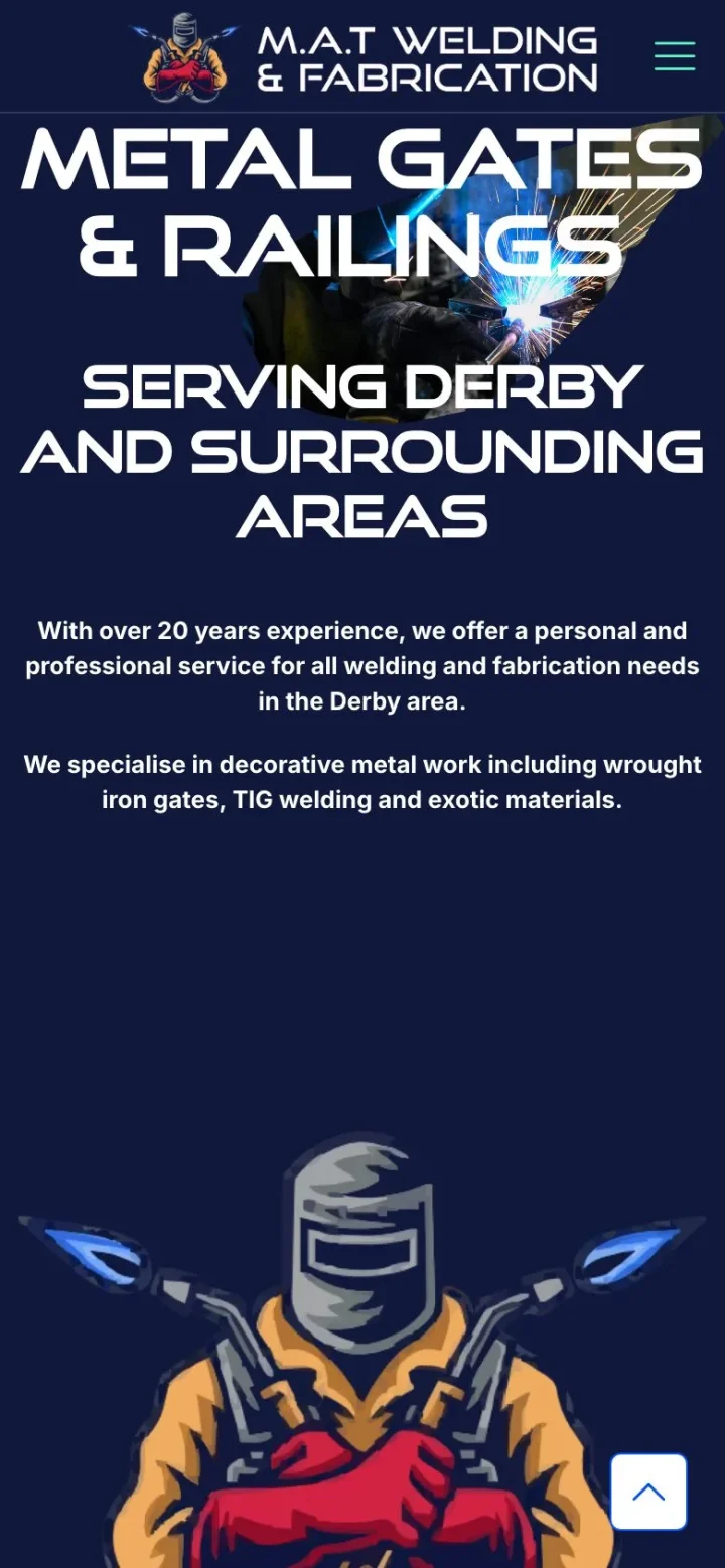 M.A.T Welding and Fabrication, phone view