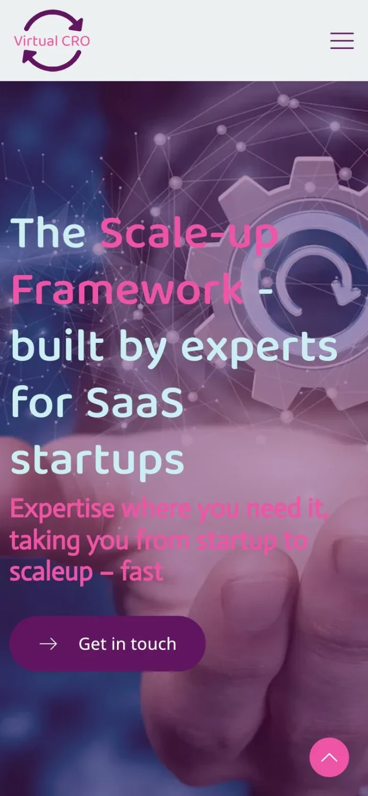 VirtualCRO, phone view